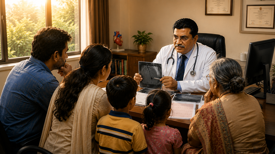 Chest Pain or Gas Can be Heart Blockage Dr. Bhupesh D. Shah